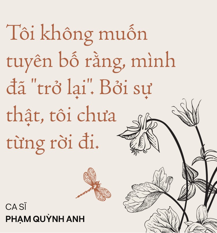Phạm Quỳnh Anh: Tôi đang sống thật với âm nhạc, không phải trở lại để chạy đua, so đo với ai - Ảnh 2. Phạm Quỳnh Anh: Tôi đang sống thật với âm nhạc, không phải trở lại để chạy đua, so đo với ai - Ảnh 2.