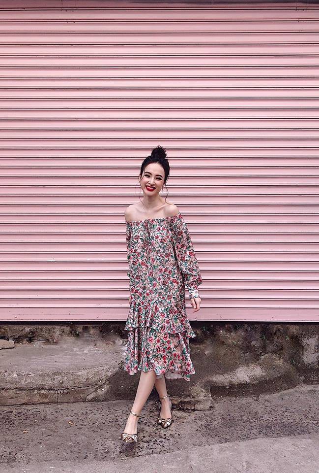 Bảo Anh diện váy hè không ngại vén cao táo bạo, Hà Hồ nghi án thả rông với áo ôm sát gợi cảm - Ảnh 4. Bảo Anh diện váy hè không ngại vén cao táo bạo, Hà Hồ nghi án thả rông với áo ôm sát gợi cảm - Ảnh 4.