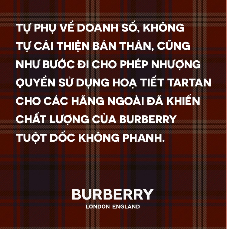 Burberry và câu chuyện lên voi, xuống chó hai lần của nhà mốt đẳng cấp bậc nhất xứ sở sương mù - Ảnh 6. Burberry và câu chuyện lên voi, xuống chó hai lần của nhà mốt đẳng cấp bậc nhất xứ sở sương mù - Ảnh 6.