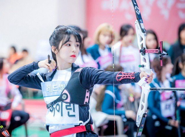 Irene (Red Velvet) & Tzuyu (TWICE) cùng thi bắn cung: Ai tỏa sáng hơn? - Ảnh 4. Irene (Red Velvet) & Tzuyu (TWICE) cùng thi bắn cung: Ai tỏa sáng hơn? - Ảnh 4.