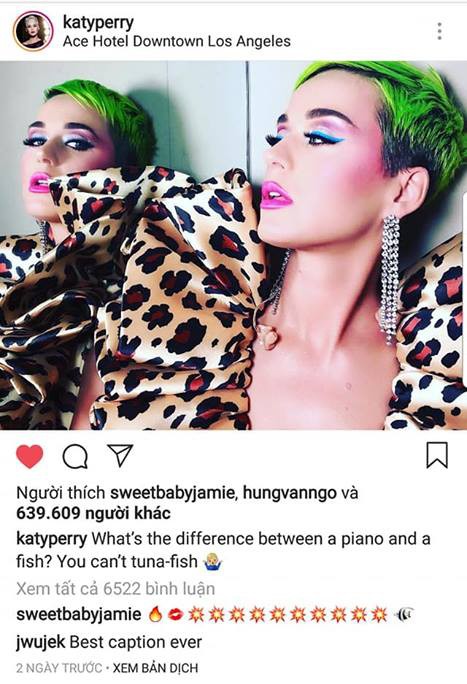 Katy Perry khoe tóc xanh như tàu lá chuối, nhưng điều đáng chú ý hơn là bộ đồ diễn từ NTK Công Trí - Ảnh 3.