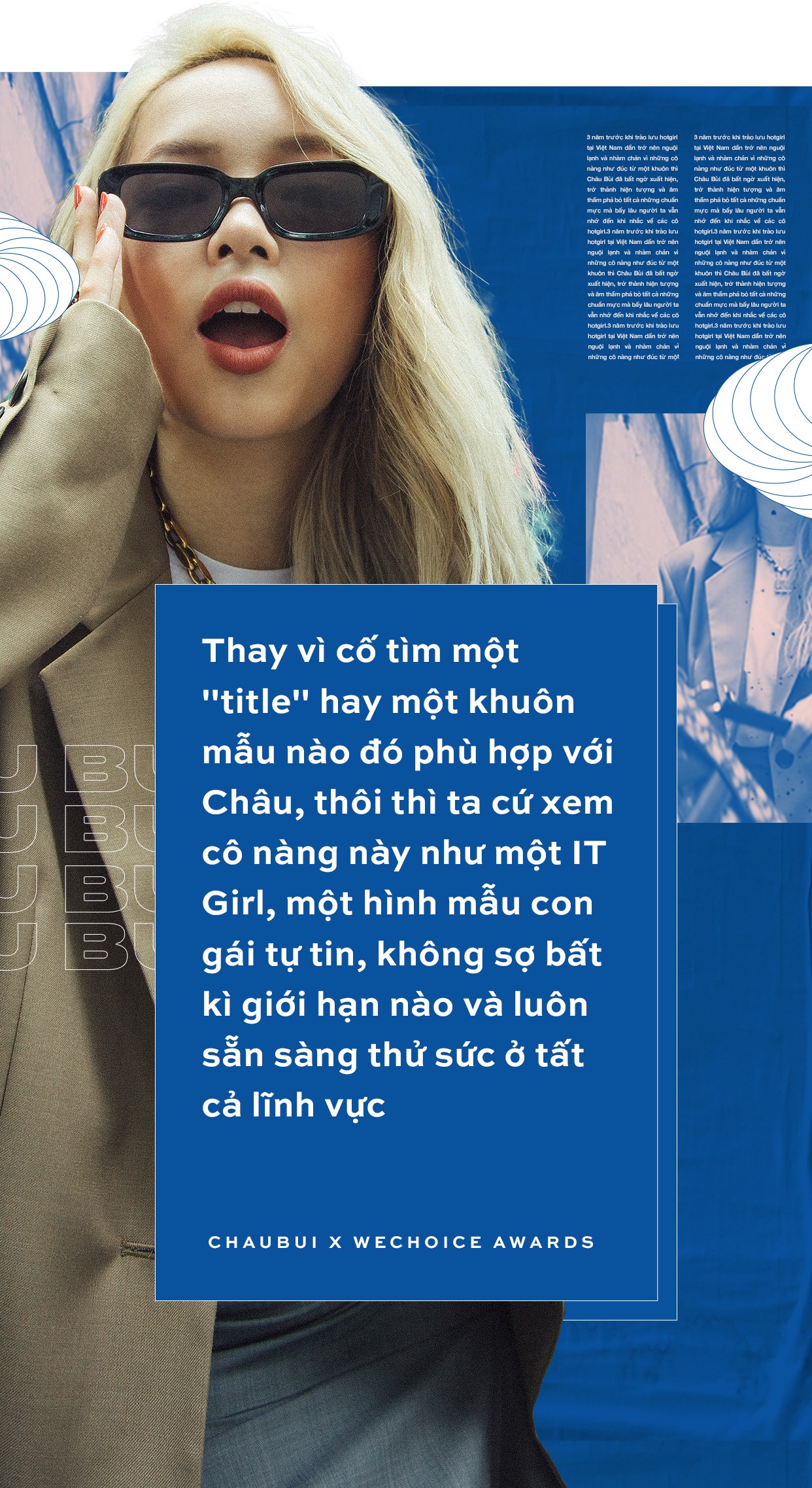 Châu Bùi: Sức mạnh của việc được làm chính mình, ngay cả khi bạn là một con cừu đen - Ảnh 8. Châu Bùi: Sức mạnh của việc được làm chính mình, ngay cả khi bạn là một con cừu đen - Ảnh 8.
