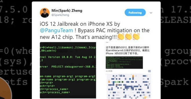 Chỉ chưa đầy 2 tuần nhưng phiên bản iOS 12 bảo mật nhất đã bị bẻ khóa thành công trên iPhone XS - Ảnh 1.