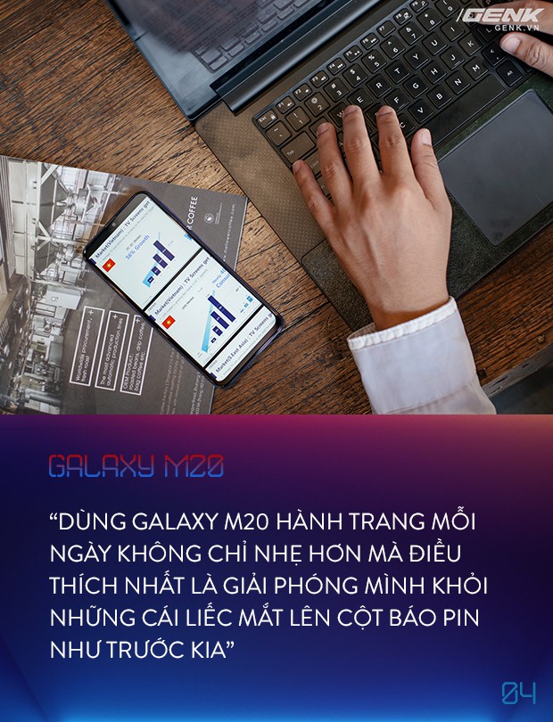 Thử thách hành pin Galaxy M20: xem phim, chơi game, làm việc bao lâu thì cạn? - Ảnh 8.