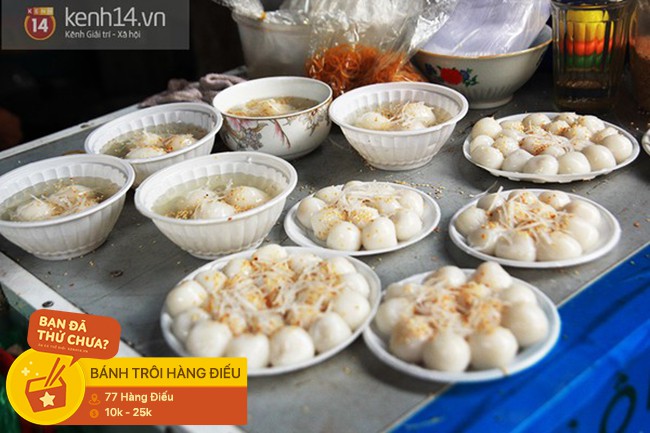 Đến hẹn lại lên, cứ mỗi dịp Tết Hàn thực là mấy hàng bánh trôi, bánh chay này ở Hà Nội lại tấp nập người mua  - Ảnh 5.