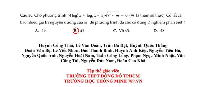 Gợi ý giải chi tiết đề thi Toán THPT quốc gia 2019 - Ảnh 8.