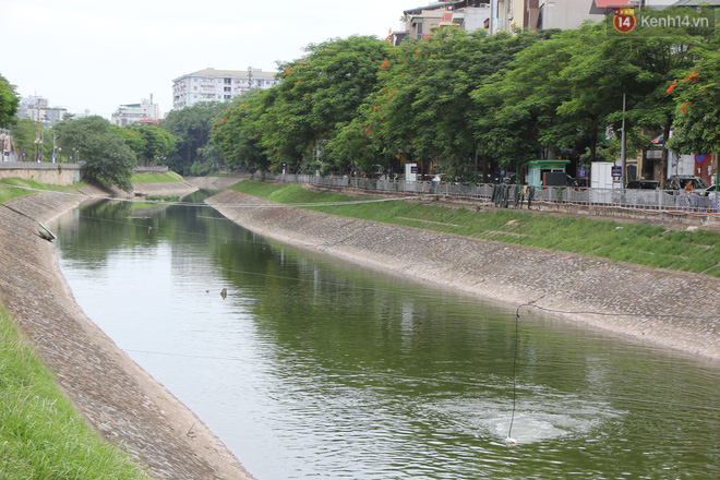 Nhìn lại 2 tháng thăng trầm xử lý sông Tô Lịch: Nước vẫn đen, sông vẫn bẩn - Ảnh 18.