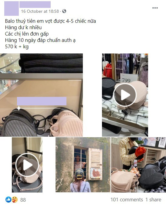Balo đi cứu trợ miền Trung của Thủy Tiên thành hàng hot, có shop tuyên bố bán được hàng trích luôn lãi làm từ thiện - Ảnh 4. Balo đi cứu trợ miền Trung của Thủy Tiên thành hàng hot, có shop tuyên bố bán được hàng trích luôn lãi làm từ thiện - Ảnh 4.