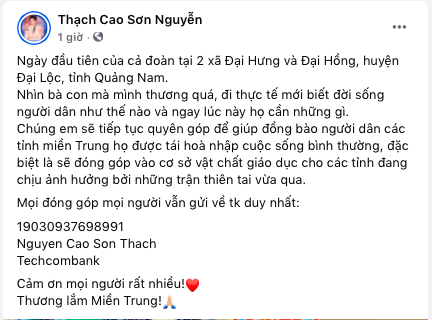 Lan Ngọc và Chi Dân bất ngờ xuất hiện chung, đồng hành với S.T, Trương Quỳnh Anh đến miền Trung để cứu trợ bà con - Ảnh 3. Lan Ngọc và Chi Dân bất ngờ xuất hiện chung, đồng hành với S.T, Trương Quỳnh Anh đến miền Trung để cứu trợ bà con - Ảnh 3.