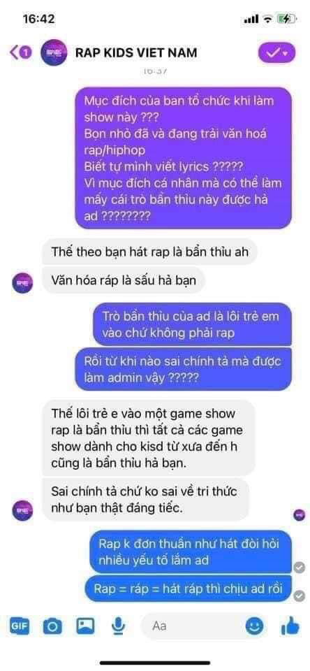 Rap Kids bị ném đá kịch liệt, BTC quyết tay đôi phản bác nhưng đáng chú ý là... sai chính tả - Ảnh 5.