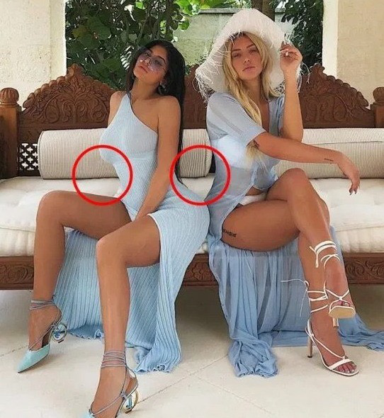 Những lần photoshop hỏng của chị em nhà Kardashian: Thân hình đồng hồ cát siêu khủng có giống như trong hình? - Ảnh 3.