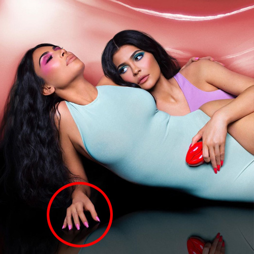 Những lần photoshop hỏng của chị em nhà Kardashian: Thân hình đồng hồ cát siêu khủng có giống như trong hình? - Ảnh 4.