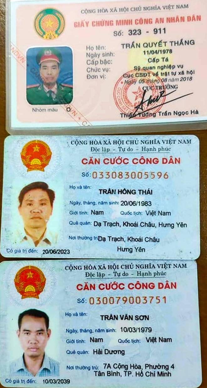 TP.HCM: Giả danh Cục CSHS, đi xe biển xanh đến nhà đọc lệnh bắt, khám xét - Ảnh 2.