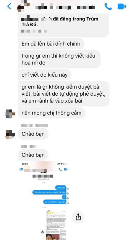 Maya tuyên bố khởi kiện vì bị dùng ảnh bên con gái để minh họa cho câu chuyện mang nội dung tục tĩu, tung loạt tin nhắn phản hồi từ phía hội nhóm đăng bài - Ảnh 3.