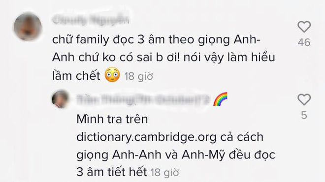 YouTuber chuyên đi bóc phốt tiếng Anh bị dân mạng bật ngược lại vì phát âm sai 1 từ cơ bản - Ảnh 4. YouTuber chuyên đi bóc phốt tiếng Anh bị dân mạng bật ngược lại vì phát âm sai 1 từ cơ bản - Ảnh 4.
