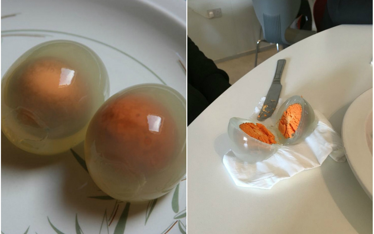 яйцо не крутится на столе