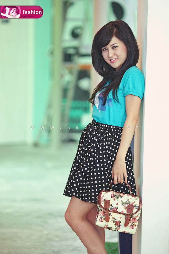 Ngày mới năng động cùng hot girl Châu Sha