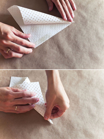 Làm túi giấy đựng kẹo xinh xắn trong 1 phút 4
