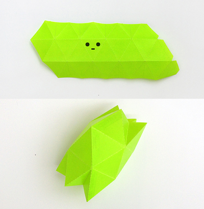 Cách gấp hộp sáp origami đựng kẹo siêu đáng yêu 3