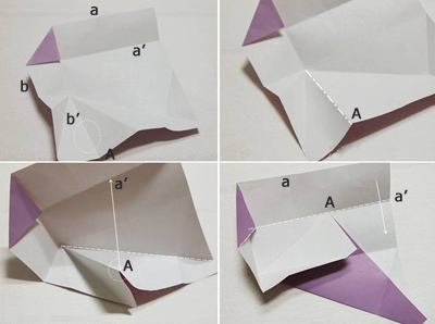 Học cách gấp hộp quà tam giác giản đơn và tiện lợi 4