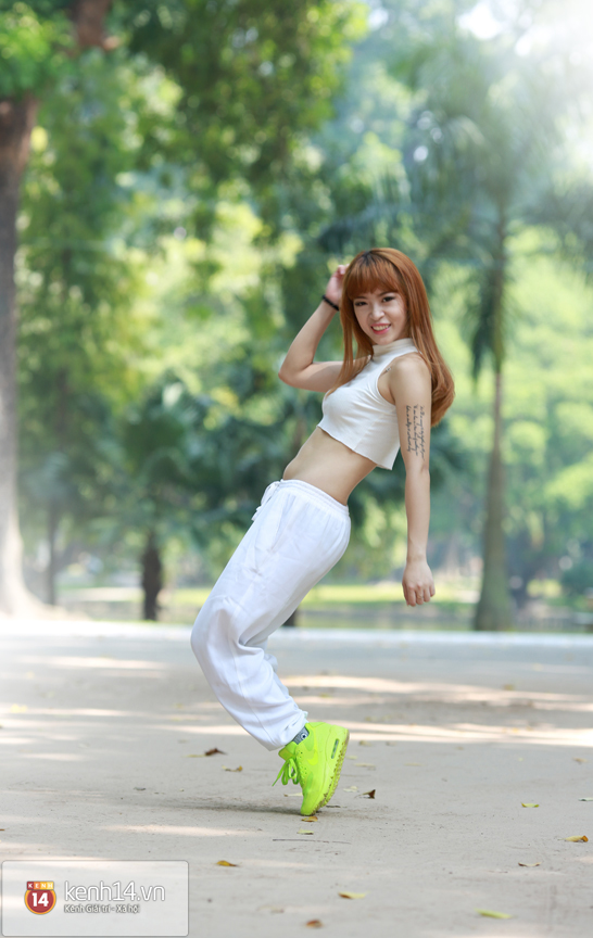 Hana Giang Anh - Cô nàng HLV thể dục 20 tuổi cực hot trên Youtube 14 Hana Giang Anh - Cô nàng HLV thể dục 20 tuổi cực hot trên Youtube 14