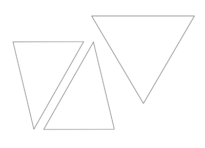 Thiết kế kệ treo tường tam giác siêu tiện ích 3