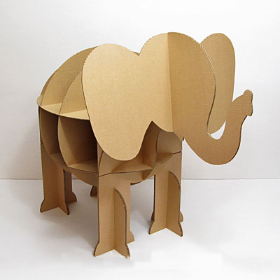Kệ sách chú voi độc đáo mà siêu giản đơn 5