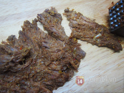 Cách làm thịt bò khô không cần dùng lò nướng 6