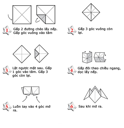 Gấp giấy origami làm tranh trái tim nổi bật 1