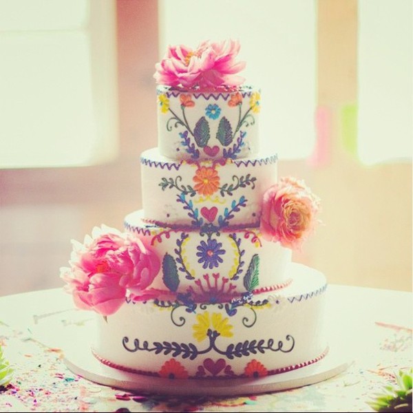 Tổng hợp 24 chiếc bánh cưới đẹp nhất năm 2014 khiến bạn "không-thể-chối-từ" 10