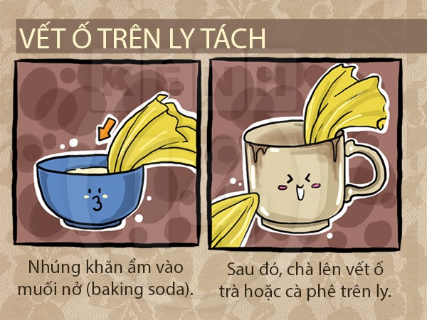 Tuyển tập mẹo làm sạch bếp dễ mà "lợi hại" 5