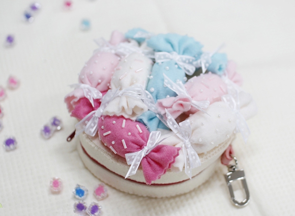 Túi móc khóa hộp kẹo cho những bạn thích ngọt ngào và tiện dụng 10