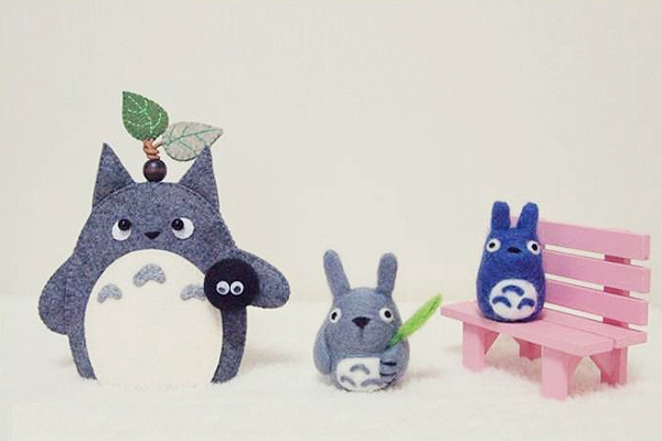 Móc khóa thần rừng Totoro siêu sáng tạo 9