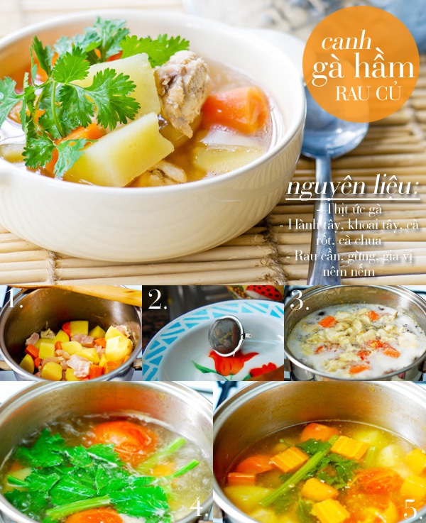 Menu dễ nấu cho bữa ăn ngày mưa 4