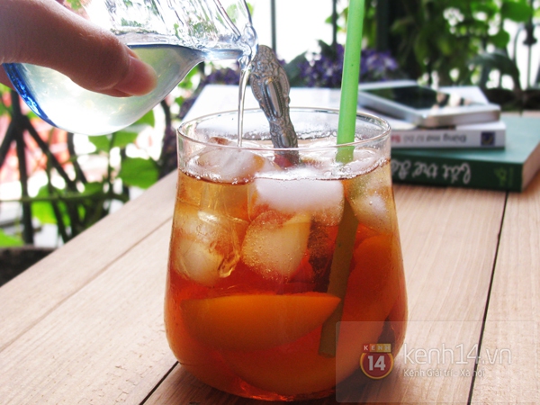 Cách pha trà đào thơm ngọt khiến bao người Sài Gòn mê mẩn 11