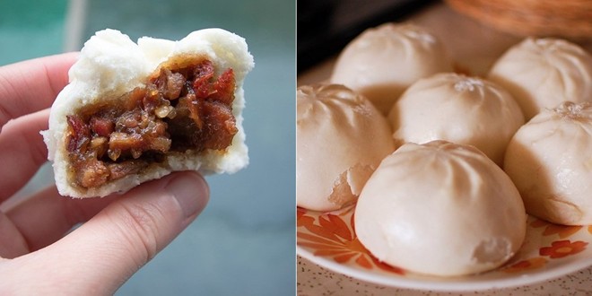 Cha Siu Baau (Bánh bao xá xíu): Lớp vỏ xốp mềm bọc ngoài nhân xá xíu mặn ngọt khiến du khách ăn mãi không chán. Cắn một miếng bánh nóng, bạn sẽ thấy yêu Hong Kong hơn rất nhiều.
