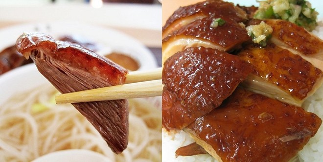 Siu Gno (Ngỗng quay): Thịt ngỗng ngọt mềm với lớp da bắt mắt, giòn tan là một trong những món ngon bạn không nên bỏ qua khi tới Hong Kong.