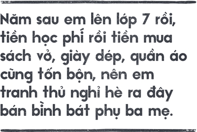 Ngày hè đẹp nhất của tụi con nít nhà nghèo: Bán sen, bán chè nhưng vui biết bao vì đỡ đần được cha mẹ - Ảnh 4.