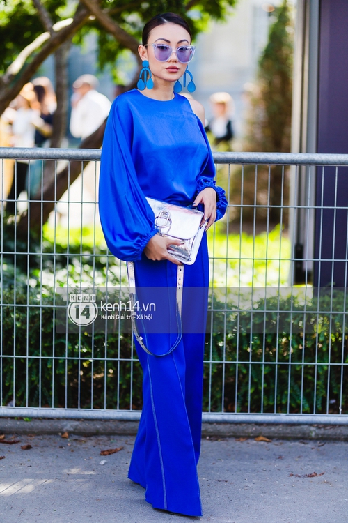 Street style tại Paris Fashion Week - Cuộc chiến đường phố của những thủ lĩnh thời trang - Ảnh 12.