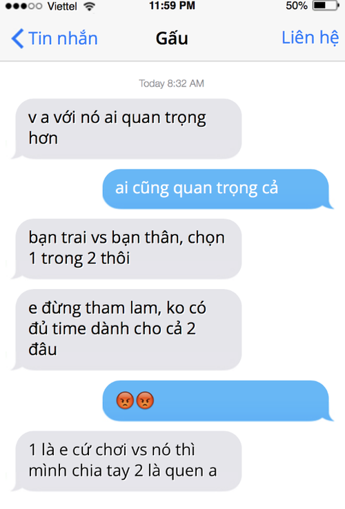 Tranh cãi quanh câu chuyện bạn trai và bạn thân, chỉ được chọn 1 thôi, đừng tham lam! - Ảnh 3. Tranh cãi quanh câu chuyện bạn trai và bạn thân, chỉ được chọn 1 thôi, đừng tham lam! - Ảnh 3.