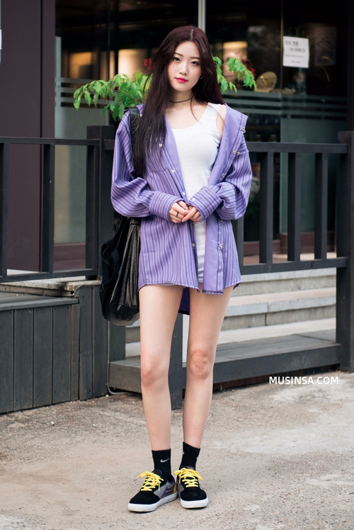 Ngắm street style giới trẻ Hàn không chỉ sướng mắt mà còn giúp bạn lượm lặt được hàng loạt gợi ý mix đồ dễ mà chất - Ảnh 6. Ngắm street style giới trẻ Hàn không chỉ sướng mắt mà còn giúp bạn lượm lặt được hàng loạt gợi ý mix đồ dễ mà chất - Ảnh 6.