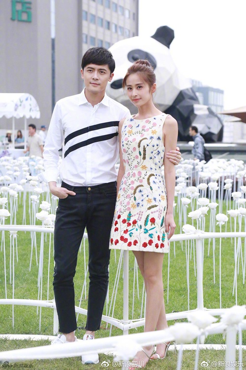 Tình địch của Dương Mịch công khai hẹn hò với đồng nghiệp điển trai sau khi đóng chung phim - Ảnh 2. Tình địch của Dương Mịch công khai hẹn hò với đồng nghiệp điển trai sau khi đóng chung phim - Ảnh 2.