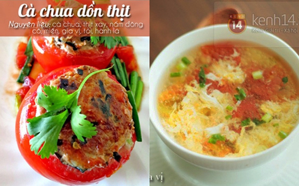 Menu ít tốn kém vừa ngon vừa dễ làm