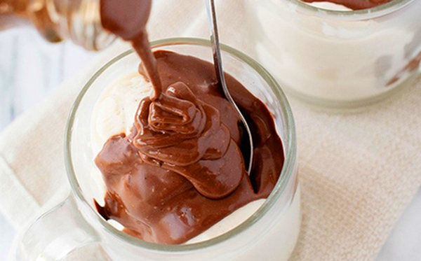 Sốt chocolate kẹo mềm ăn kem ngon tuyệt, sot chocolate, SOT CHOCOLATE