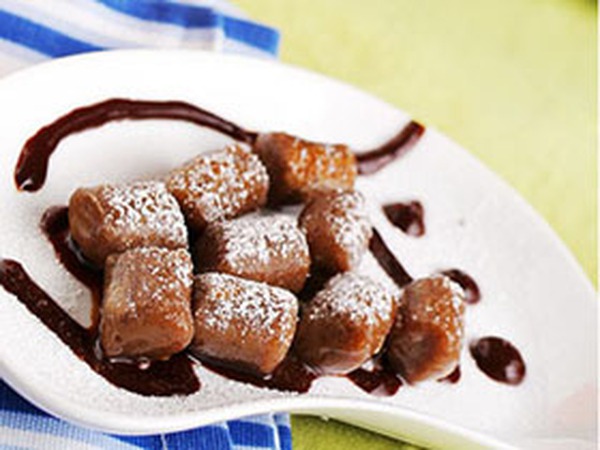 Gnocchi ngọt với sốt chocolate cực kì đặc biệt! 