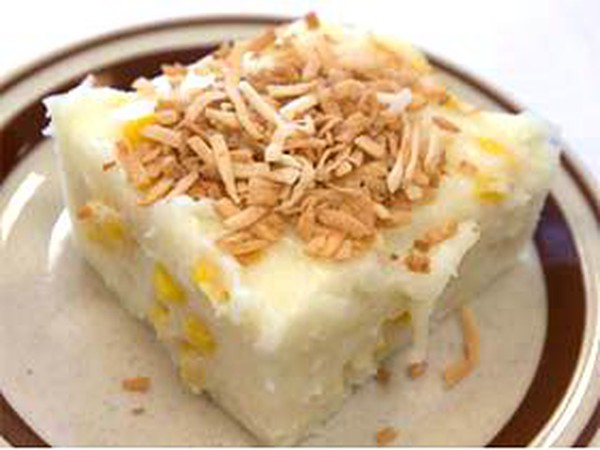Bánh ngô sữa dừa – món khoái khẩu cho hè này!