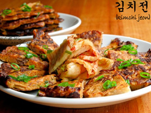 Kimchi pancake – Càng ăn càng ghiền