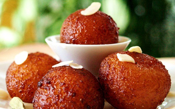 Gulab jamun - viên bánh ngọt ngào của vùng Nam Á