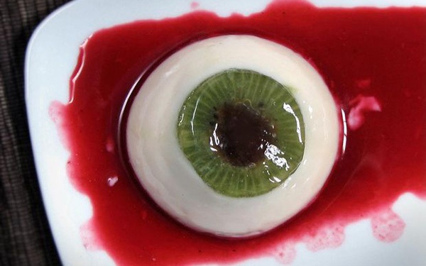 Ăn thạch panna cotta kiểu “kinh dị” chỉ với quả kiwi