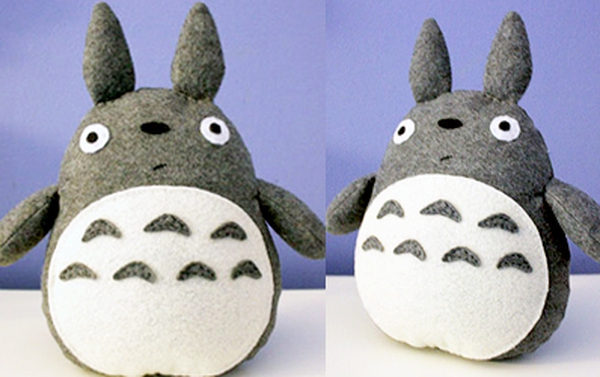 Làm Totoro trong nháy mắt mà chẳng cần hoa tay 